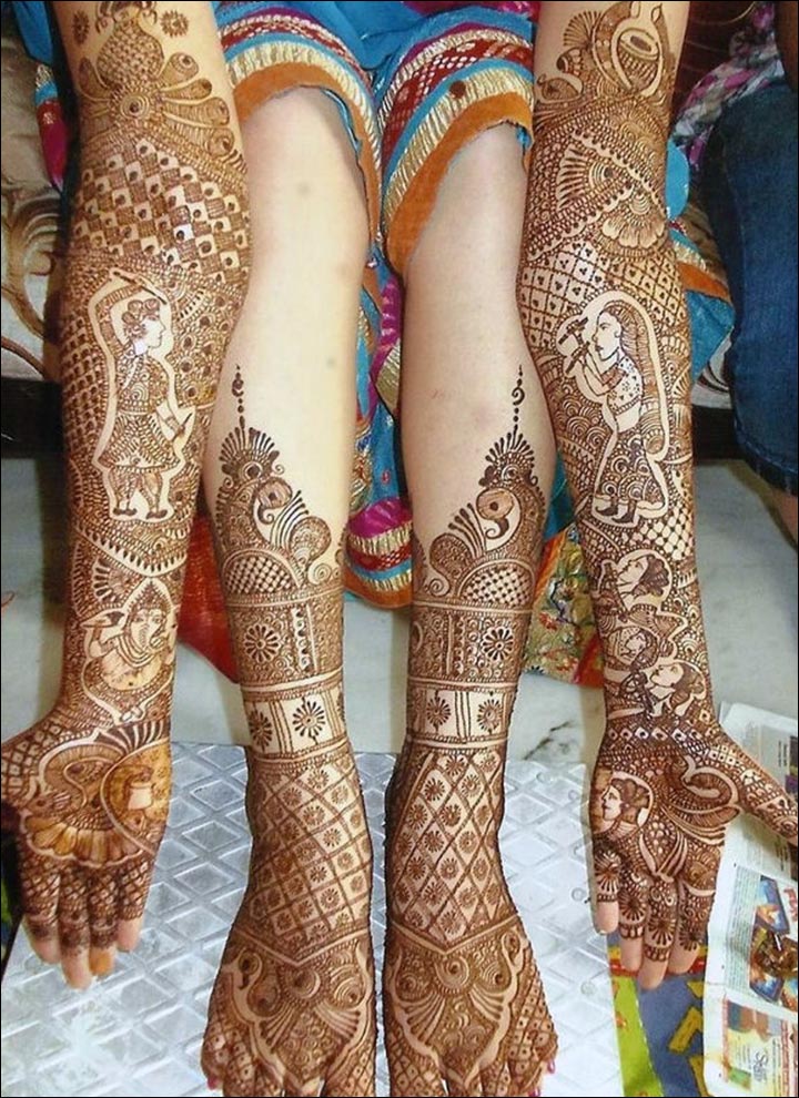 best mehndi designs for festivals and marriage