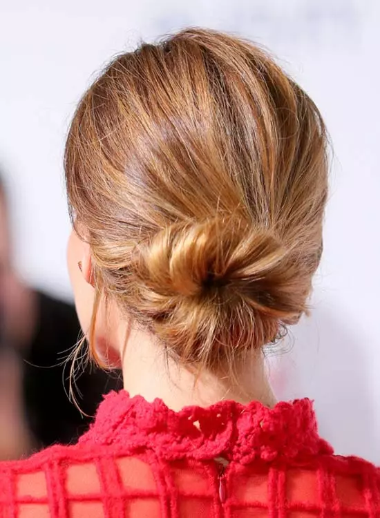 Messy Twisted Donut Bun