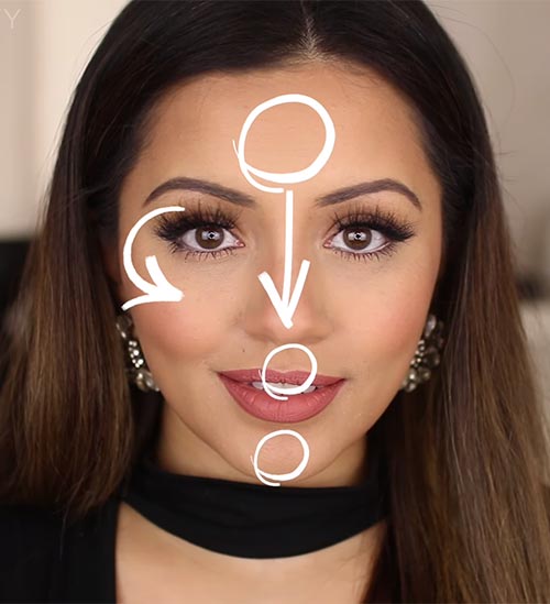 Step 2 Strategically Map Out Your Face