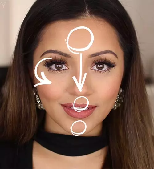 Step 2 Strategically Map Out Your Face 