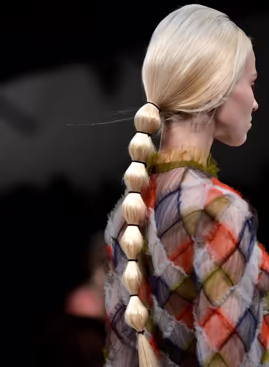 Low-Segmented-Ponytail-on-Long-Straight-Hair