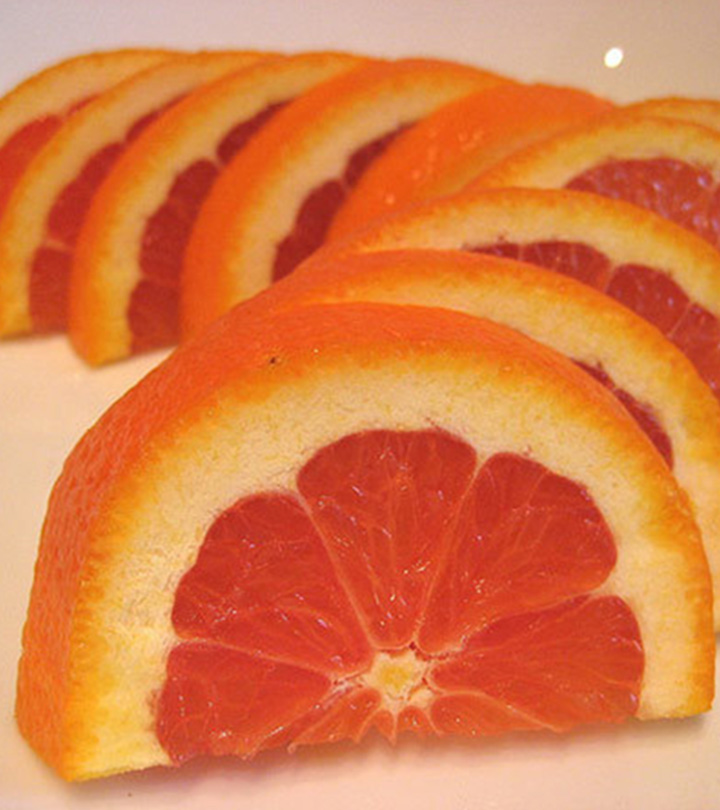 Orange for face care