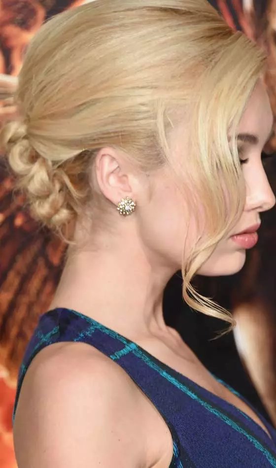 Golden Braid Bun