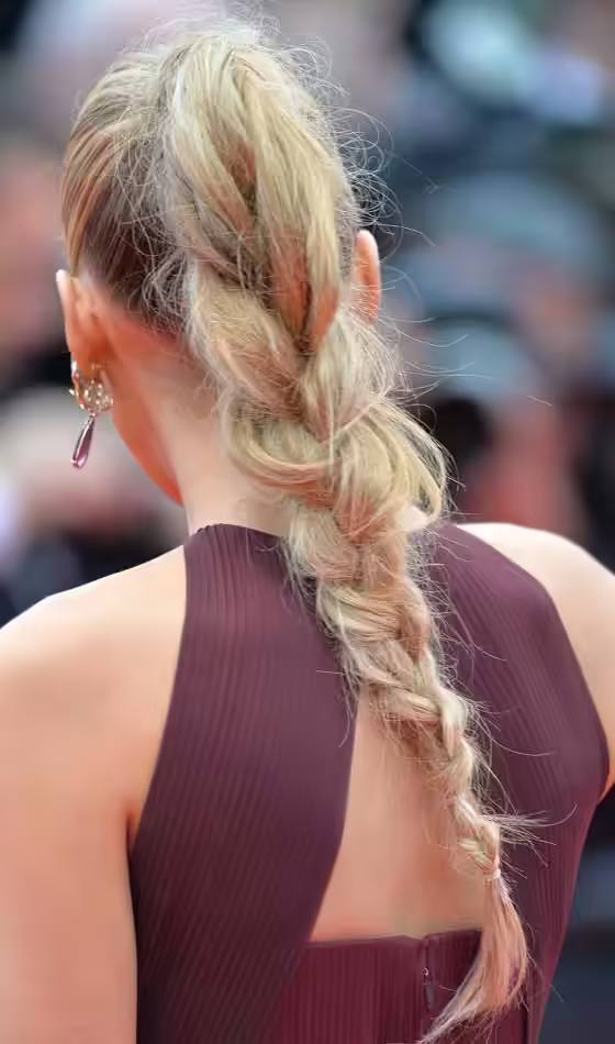 Summer Hairstyles For Long Hair - Golden Plaited Braid Golden Plaited Braid