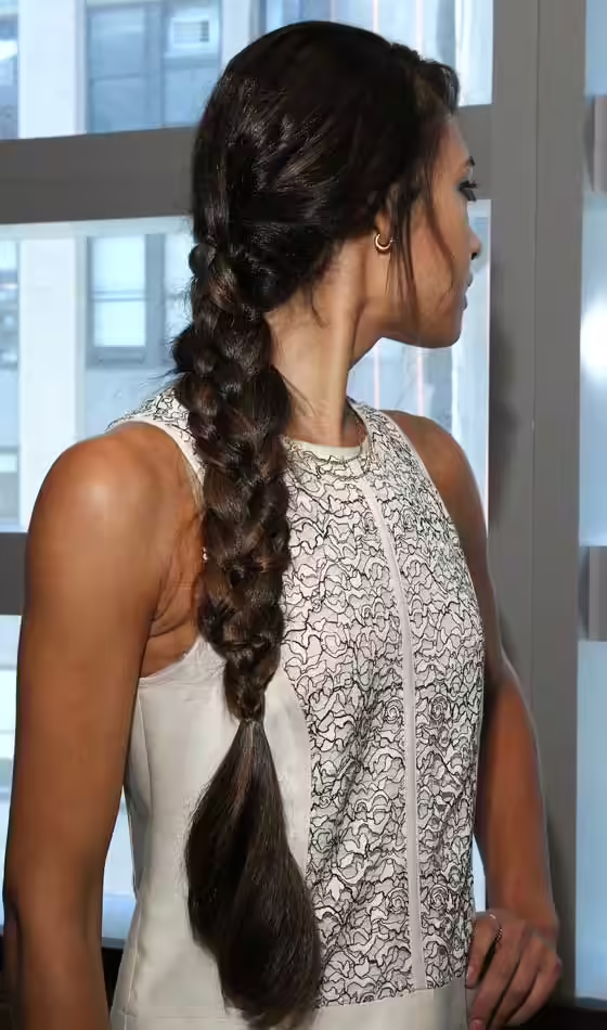 Summer Hairstyles For Long Hair - Long Edgy Braid Long edgy Braid