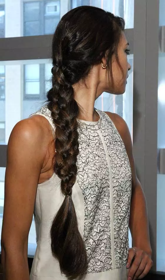 Long edgy Braid