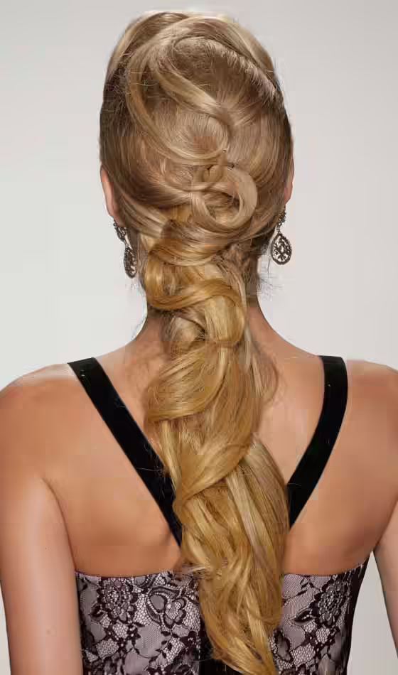 Summer Hairstyles For Long Hair - Weaved Curly Elegance Weaved Curly Elegance