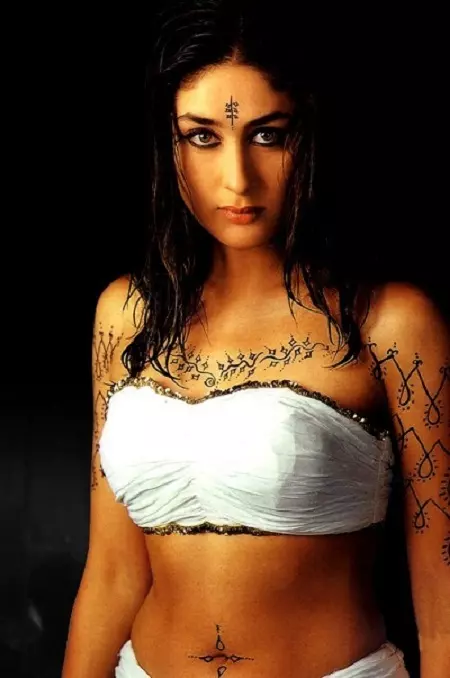 Kareena Kapoor with tatoos