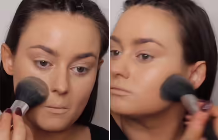 Step 5 Set Your Face With A Setting Powder How To Hide Pimples With Makeup - Step 5 Set Your Face With A Setting Powder