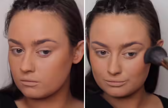 Step 6 Apply Bronzer And Blush How To Hide Pimples With Makeup - Step 6 Apply Bronzer And Blush