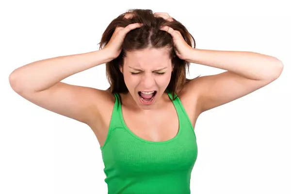 hair loss women stress