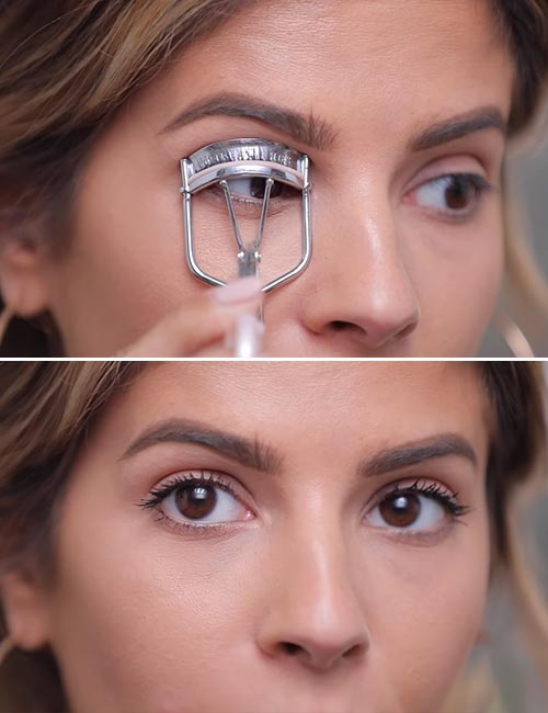 Curl Your Lashes And Apply Mascara How To Apply False Eyelashes - Curl Your Lashes And Apply Mascara