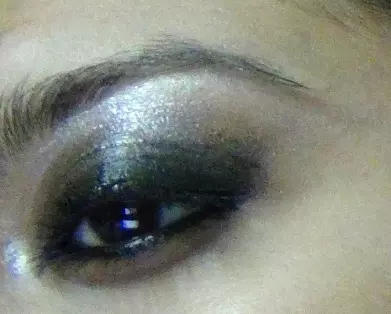 black eye makeup look