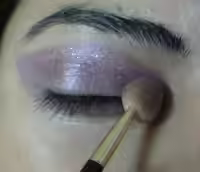 purple eye makeup step2 purple eye makeup step2