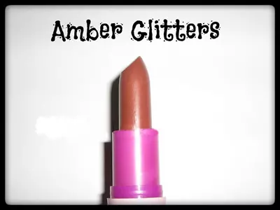 Amber glitters for makeup