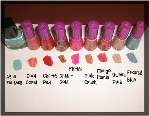shades nail arts Collective Swatches