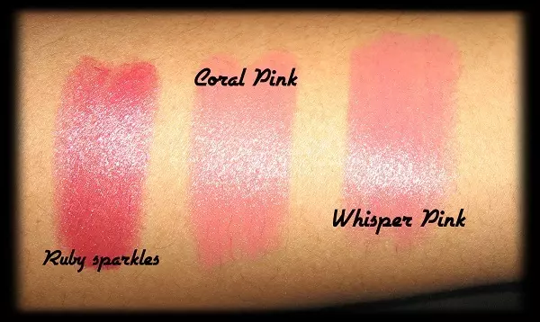 Avon Simply Pretty Lipstick Swatches 5