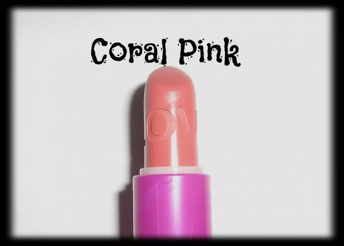 avon simply pretty Coral Pink lipstick