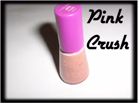 Pink crush nail art1 Pink crush nail art1