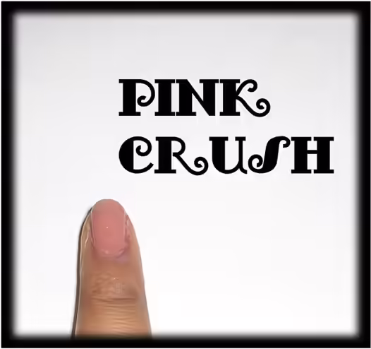 Pink crush nail art2 Pink crush nail art2