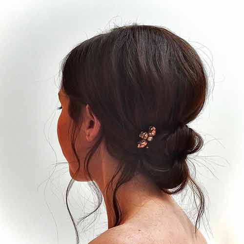 Bouffant Low Bun Bouffant Low Bun