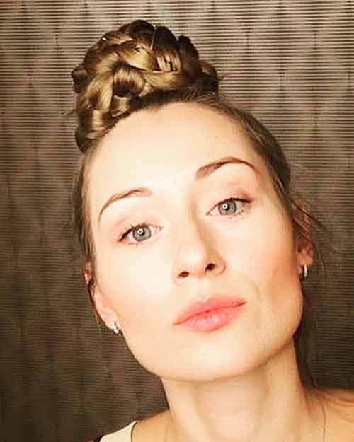 Braided High Bun Braided High Bun