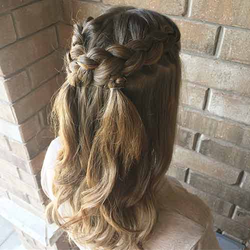 Criss-Crossed Braids Criss-Crossed Braids