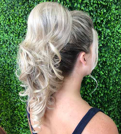 Curly Ponytail Curly Ponytail