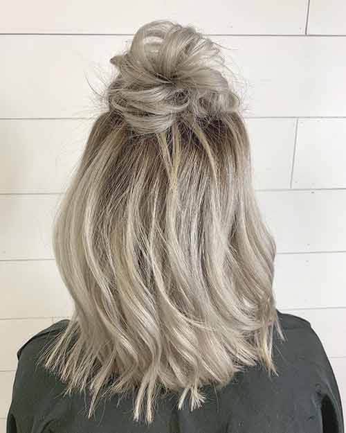 Half Top Knot Half Top Knot