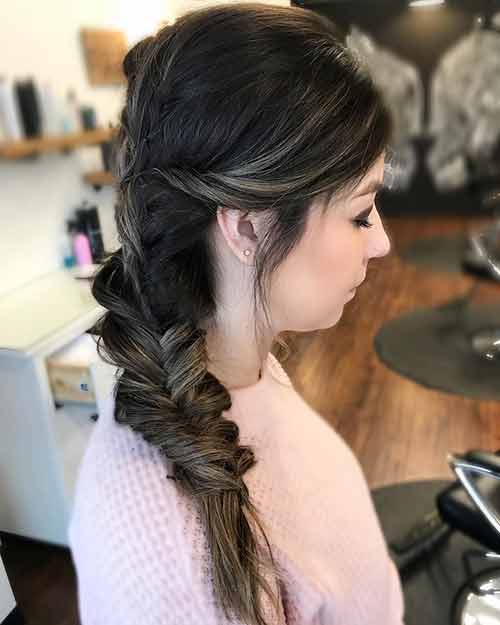 Messy Fishtail Braid Messy Fishtail Braid