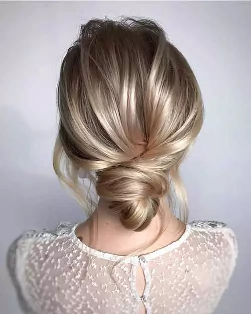 Messy Low Bun