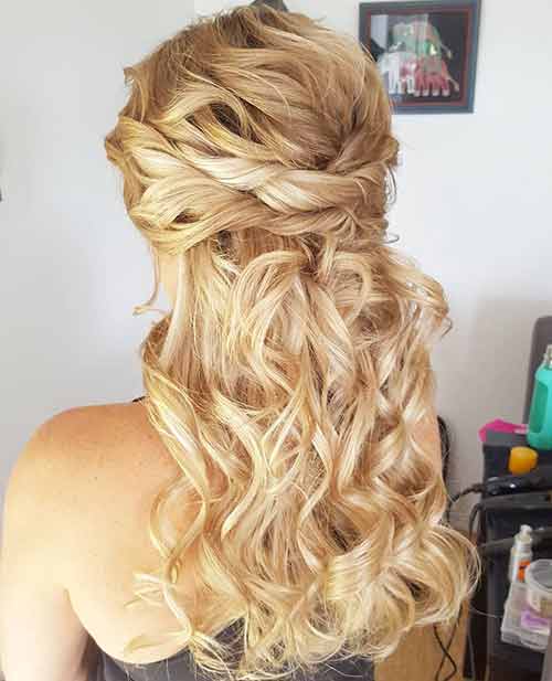 Pretty Twisted Half Updo Pretty Twisted Half Updo