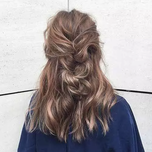 The Messy Half Braid