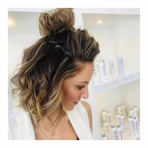 The Messy Top Knot