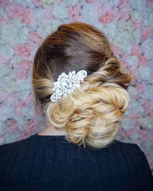 Twisted Low Bun Twisted Low Bun