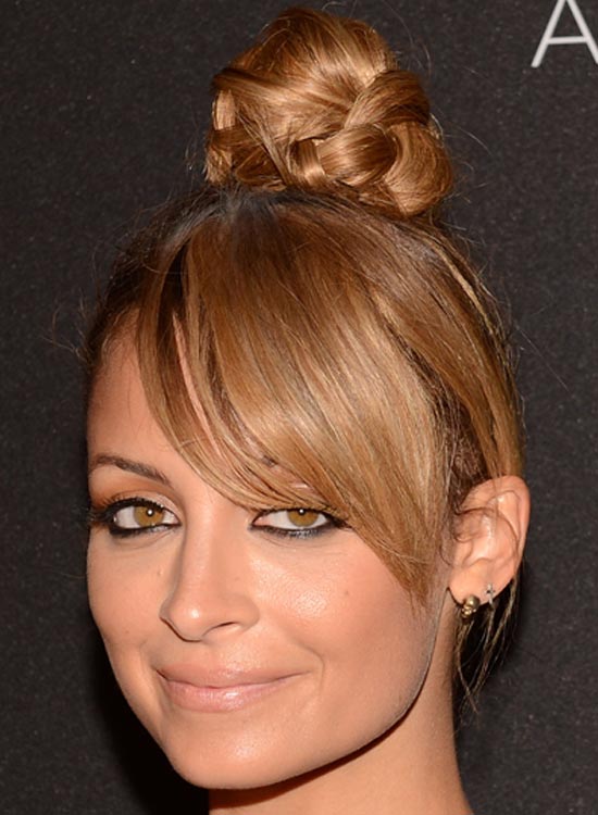 Topknot-with-Side-Bangs