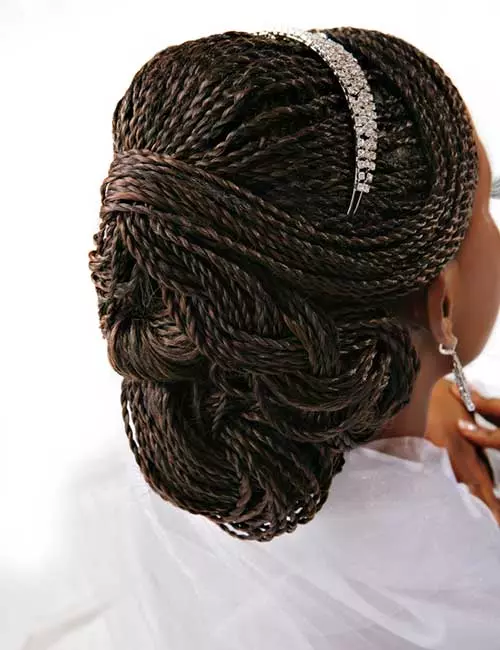 Wedding Braids Weave Style