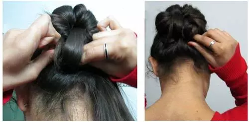 elegant updo tutorial 6