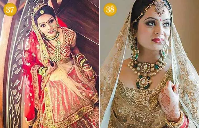 Beautiful Indian Hindu bridal looks 3 and 4