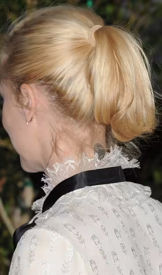 Bridal Hairstyles for Short Hair - Blonde Short Ponytail Blonde Short Ponytail