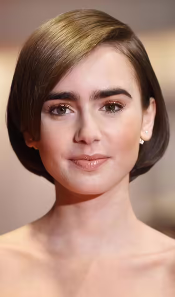 Bridal Hairstyles for Short Hair - Blunt Charming Bob Blunt Charming Bob