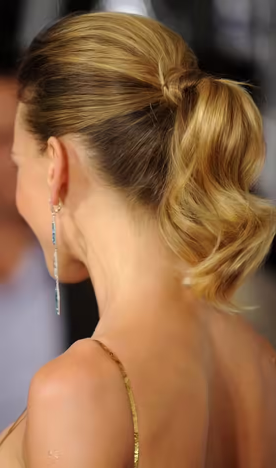 Bridal Hairstyles for Short Hair - Edgy Short Ponytail Edgy Short Ponytail