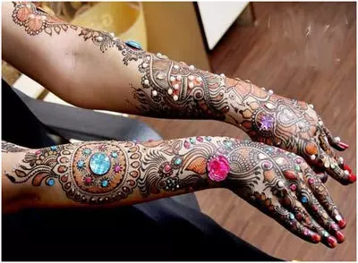 Indian Mehndi Designs 8