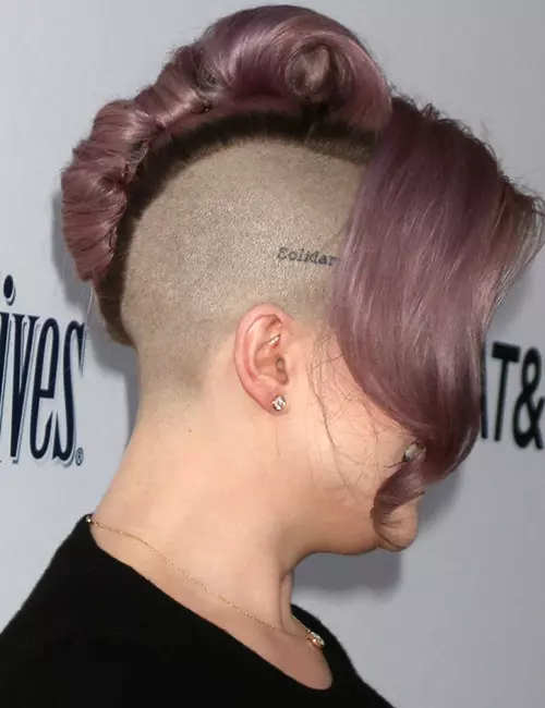 Kelly Osbourne’s Side Cut