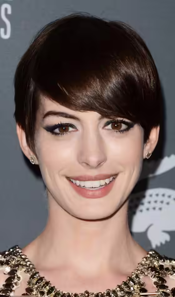 Bridal Hairstyles for Short Hair - Neat & Finely Sleek Pixie Neat & Finely Sleek Pixie