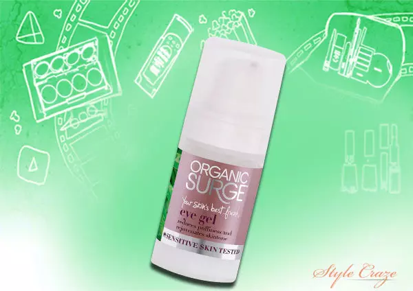 organic surge eye gel