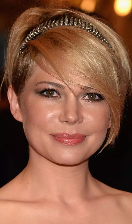 Pixie with Sleek Side Swept Bangs