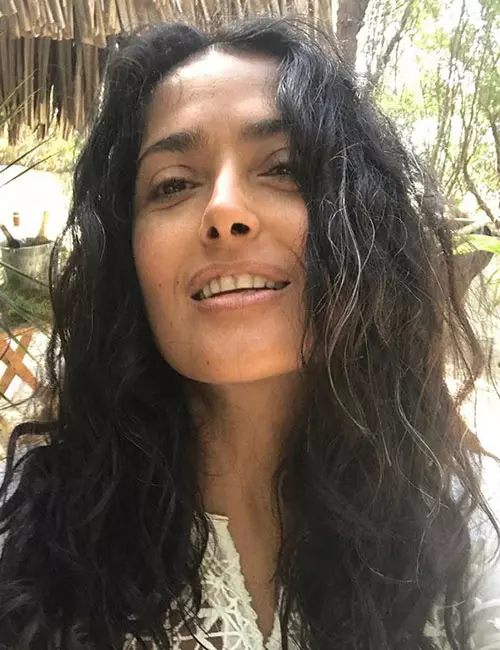 Salma Hayek’s Natural