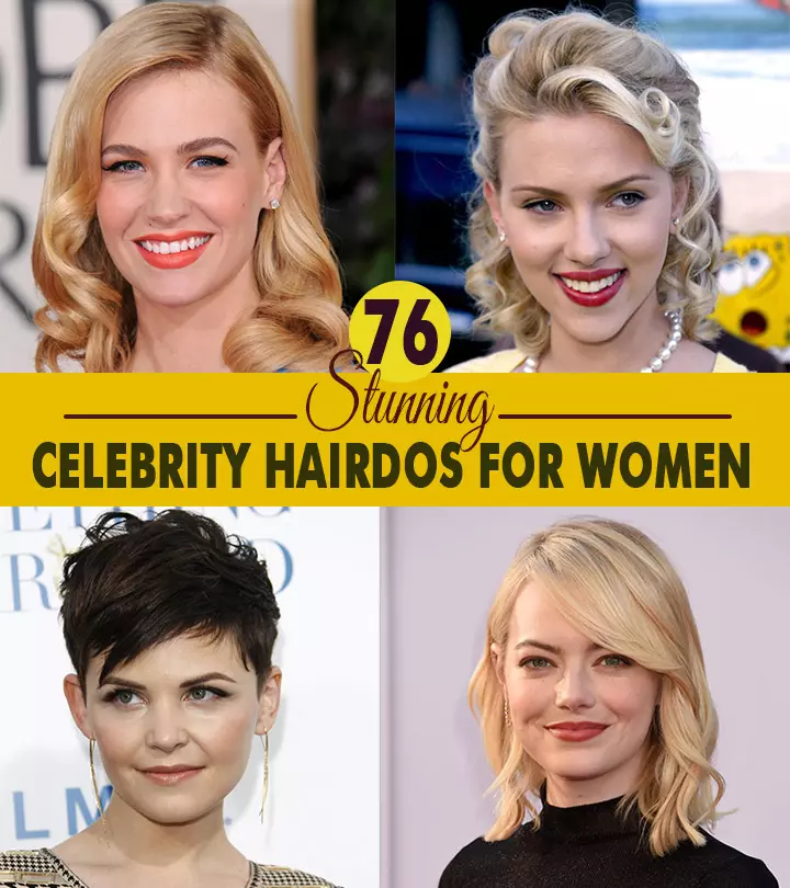 Stunning Celebrity Hairdos
