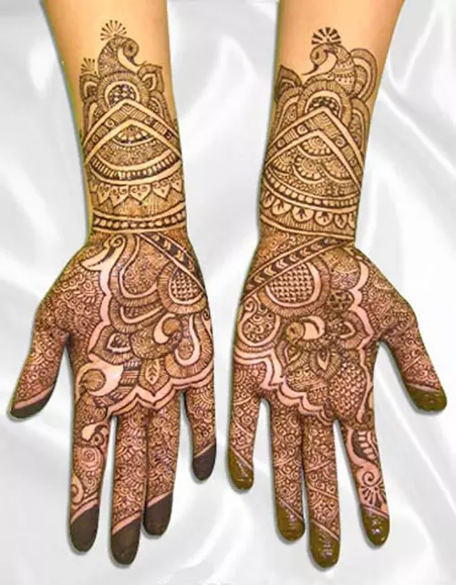 Arabic Henna Mehndi Designs For Brides